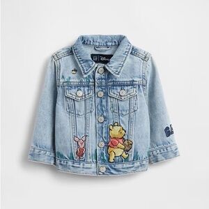 NWT- GAP Baby Winnie the Pooh Icon Denim Jacket